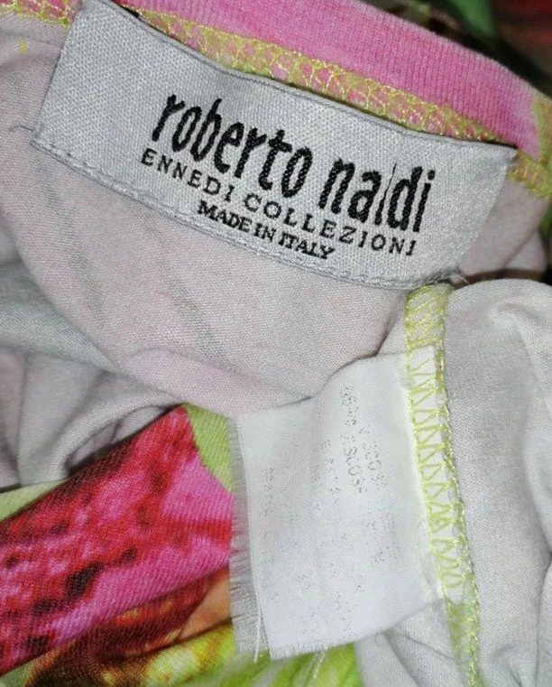 Regata gola redonda com estampa floral exótica "Roberto Naldi" – photo 3